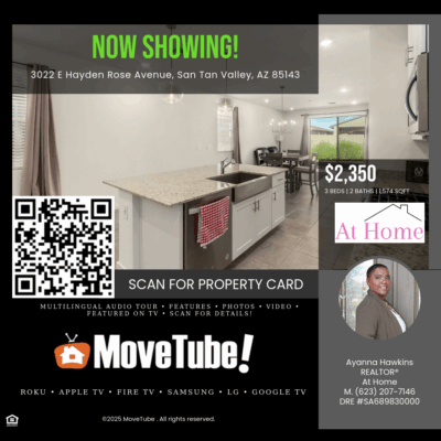 3022 E Hayden Rose Avenue
San Tan Valley, AZ 85143